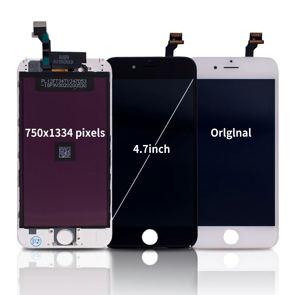original lcd for iphone 6 7 8 6s plus display touch screen replacement digitizer assembly mobile phone parts 6p 7p 8p 6sp free global shipping