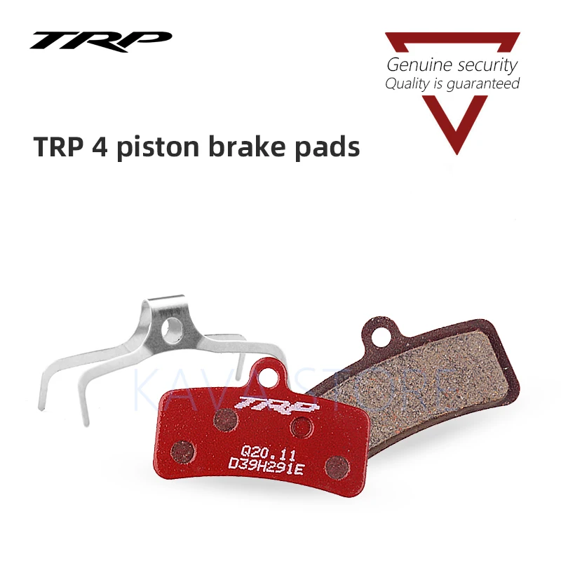 TRP Q20.11 Mountain Bike 4 Piston Brake Pads MTB Road Foldable Bicycle Disc Pad for HD-M745 M375 E725 G-SPEC TRAIL | Спорт и