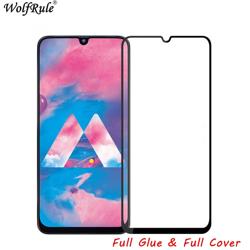 2 шт ЖК экран протектор для Samsung Galaxy M30S полное клеевое стекло покрытие закаленное 6