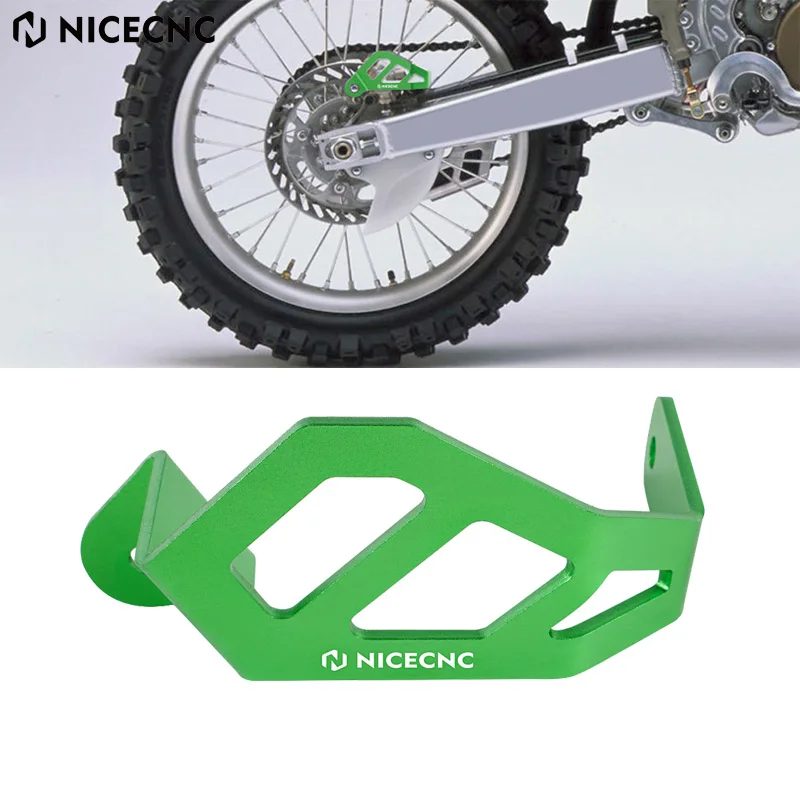 

NiceCNC Rear Caliper Guard Protector for KAWASAKI KX125 KX250 KX500 KDX200 KDX200R KLX300R 1997-2002 KLX300 2021 KLX250 250S SF