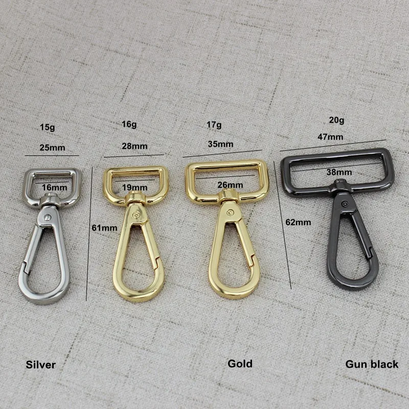 Высококачественный защелкивающийся крючок для сумок вертлюжный кошельков