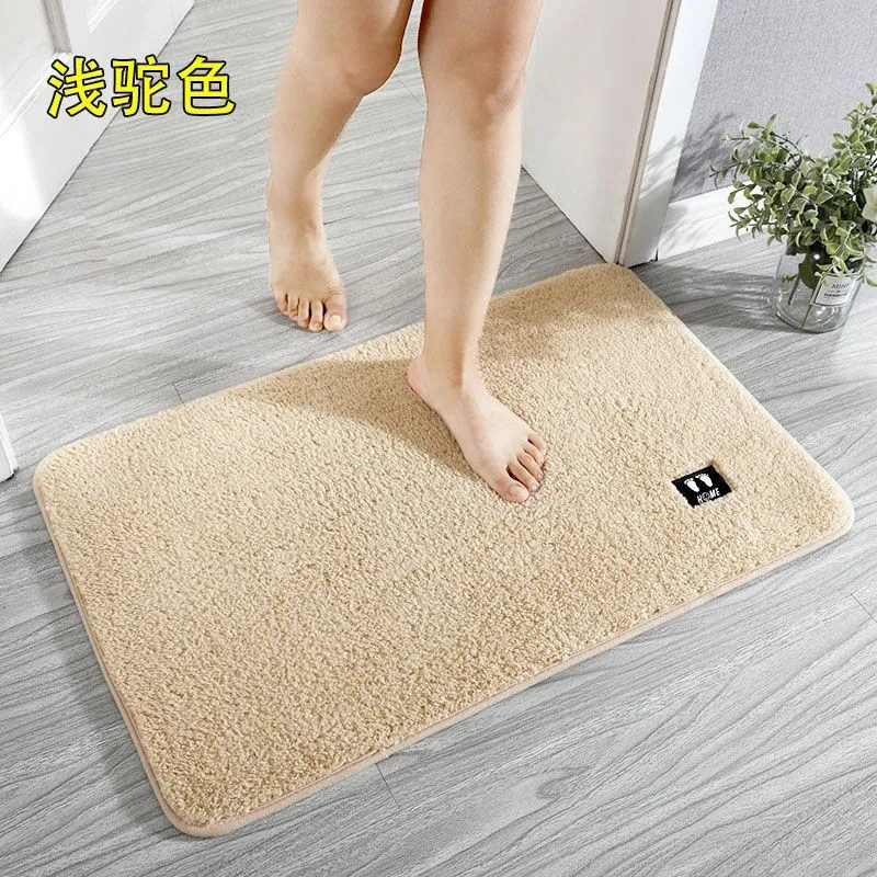 

40x60cm Non-slip Mats Bathroom Door Absorbent Floor Mats Bathroom Entrance Mats Door Mats Kitchen Mats for Floor Green Rug
