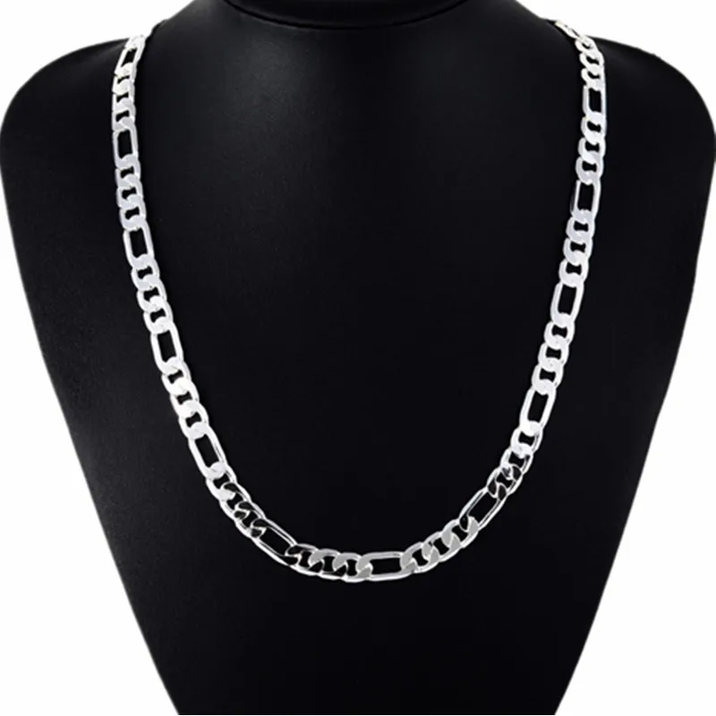 

16-30Inch Necklace Men Women Long Fashion Link Choker Punk Hip Hop Thick Chain Necklaces