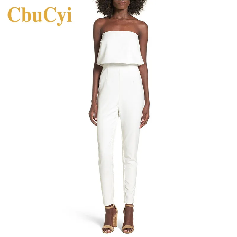 2019 сексуальные комбинезоны женские детские длинные Комбинезоны оборки открытые