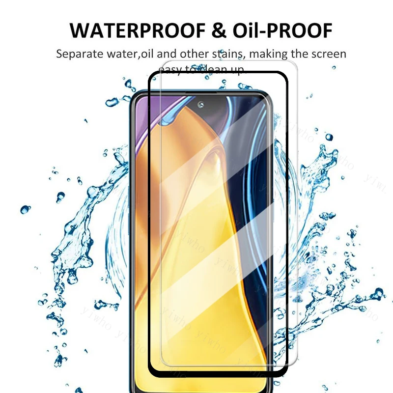 On Poco M3 Pro 5G Tempered Glass for Xiaomi Pocophone M3 Pro X3 Pro NFC F3 5G Glass Camera Screen Protector Mi 10T Pro Lite 11i