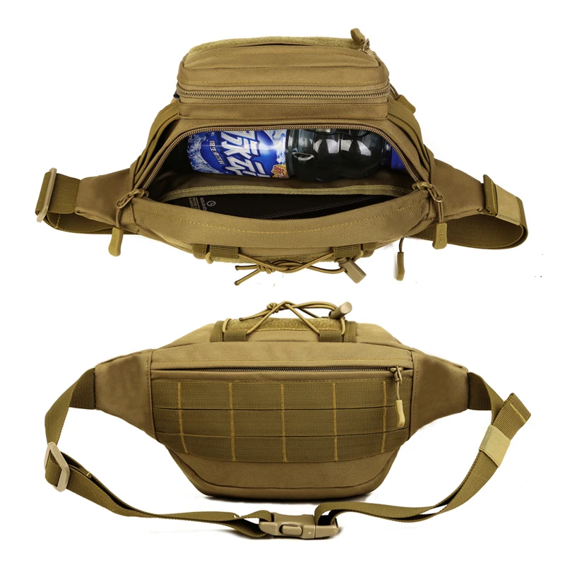 Тактическая поясная Сумка Molle для мужчин уличная Водонепроницаемая камуфляжная