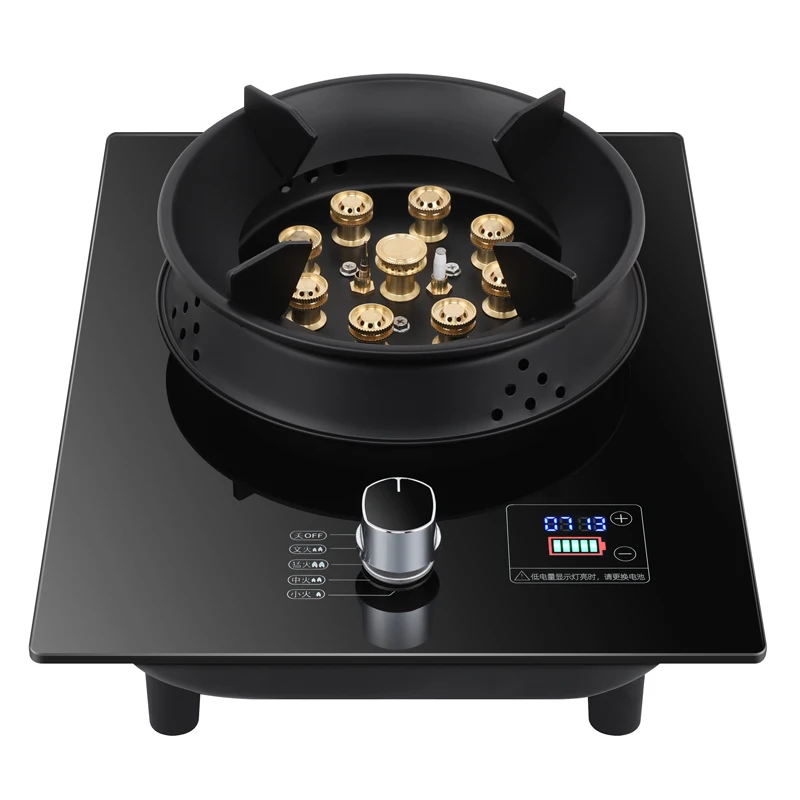 7.2KW gas stove single stove liquefied petroleum gas desktop embedded single natural gas gas stove household fierce fire