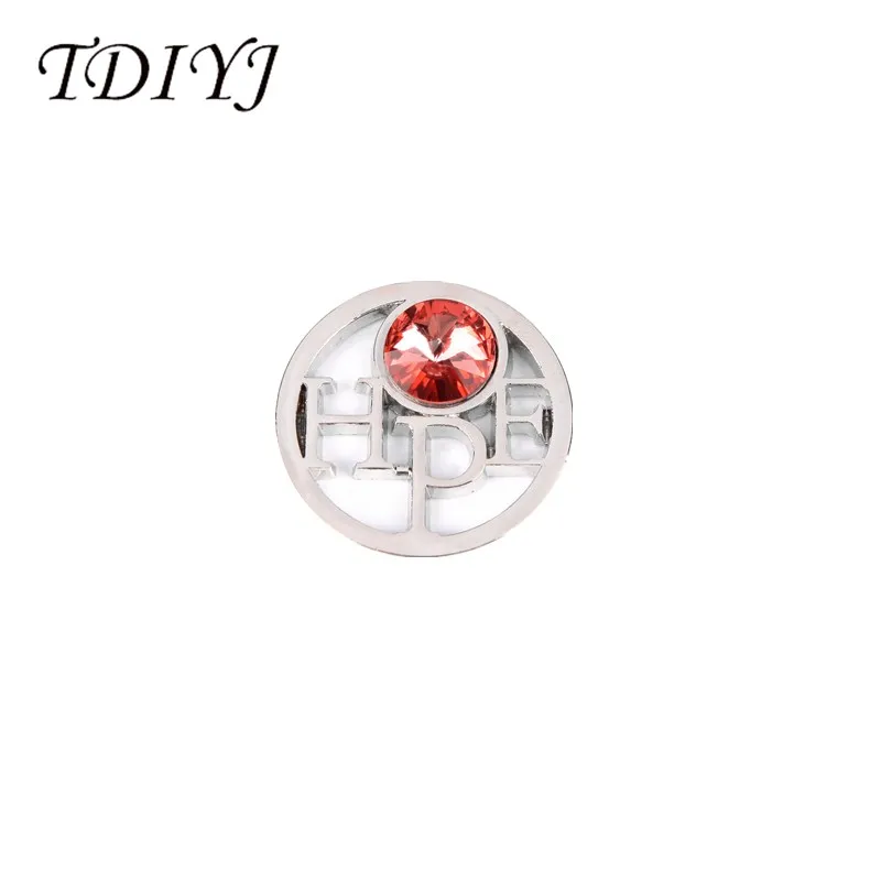 TDIYJ Новый (1 шт./лот) 33 мм смешанный сменный Hope диск для монет с большими