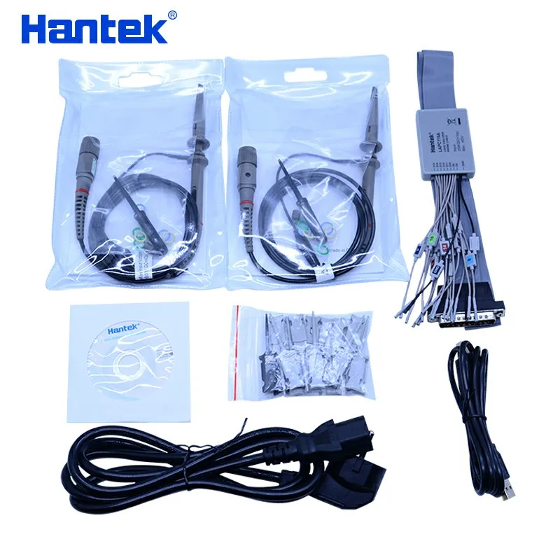 Hantek MSO5202D цифровой осциллограф 200 МГц 2 канала 1GSa/s 16 каналов логический анализатор