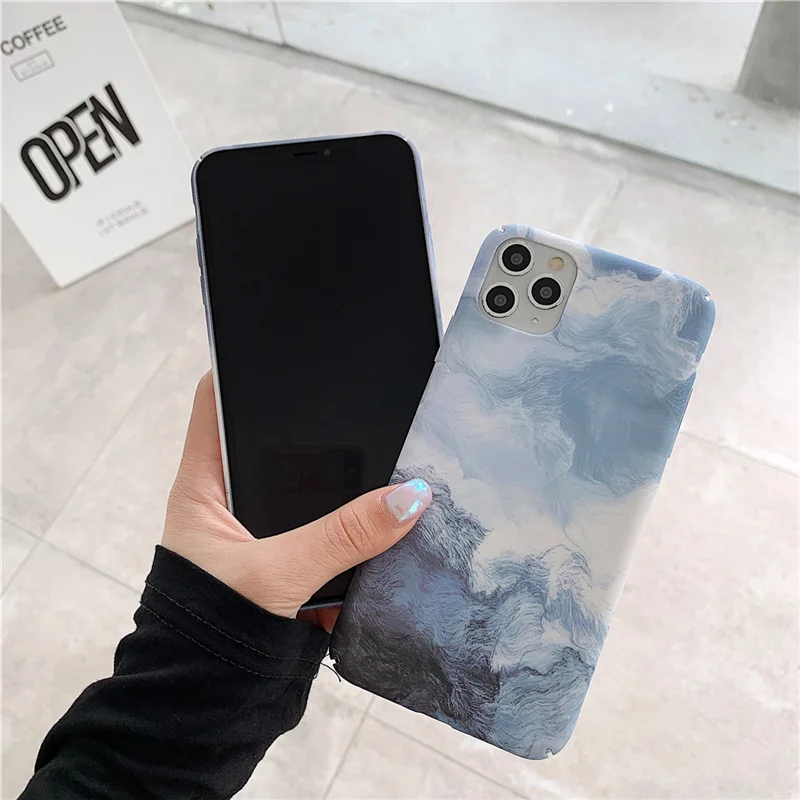 Ухудшенная куртка lov iPhone 11 и задняя azule line arte применимы к 12 pro Max XR XS | Мобильные