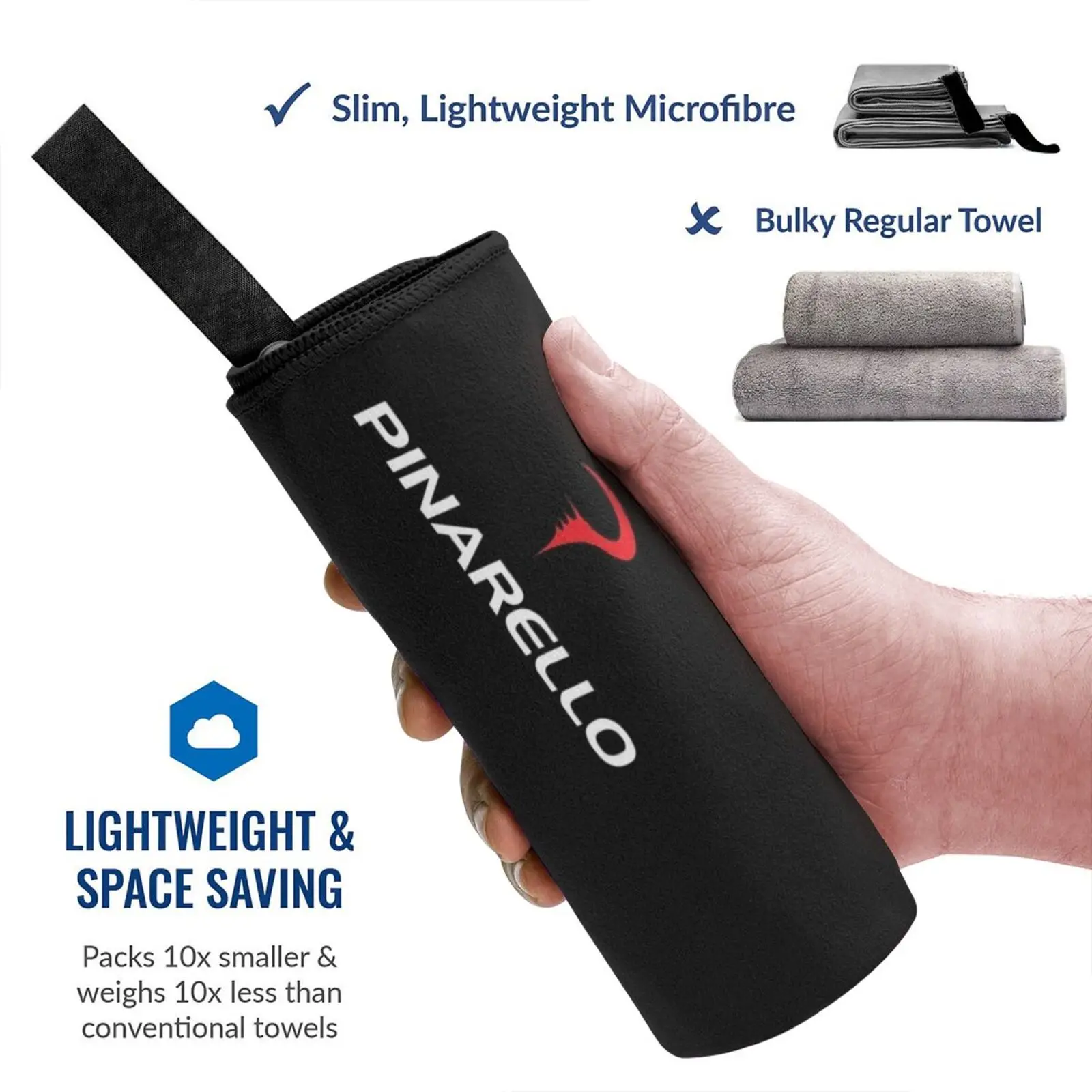 Велосипедное быстросохнущее полотенце с логотипом Ланда портативная лама для