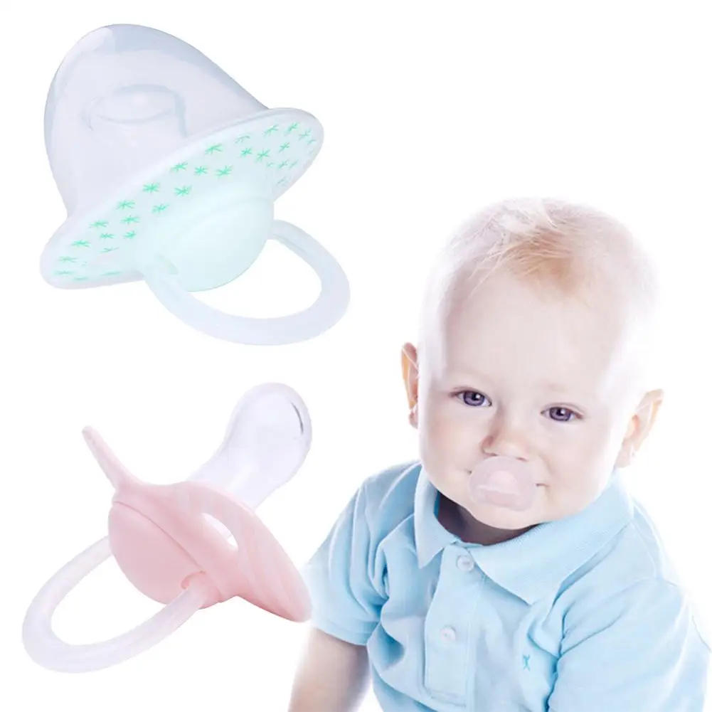 Детская силиконовая Ортодонтическая пустышка плоская Соска с