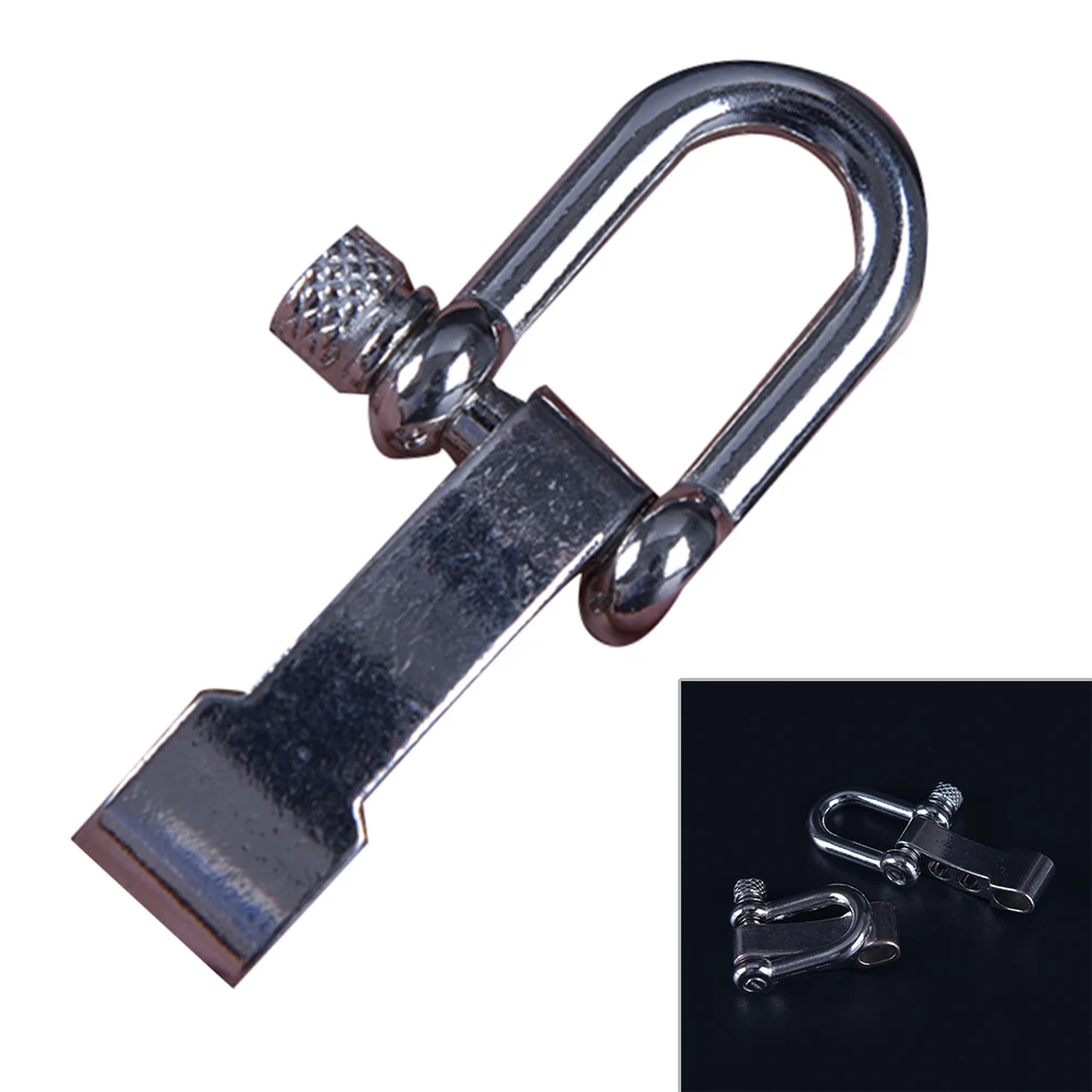 

10 Pcs Adjustable Stainless Steel U Shaped Shackle Buckle For Paracord Bracelets Hot New