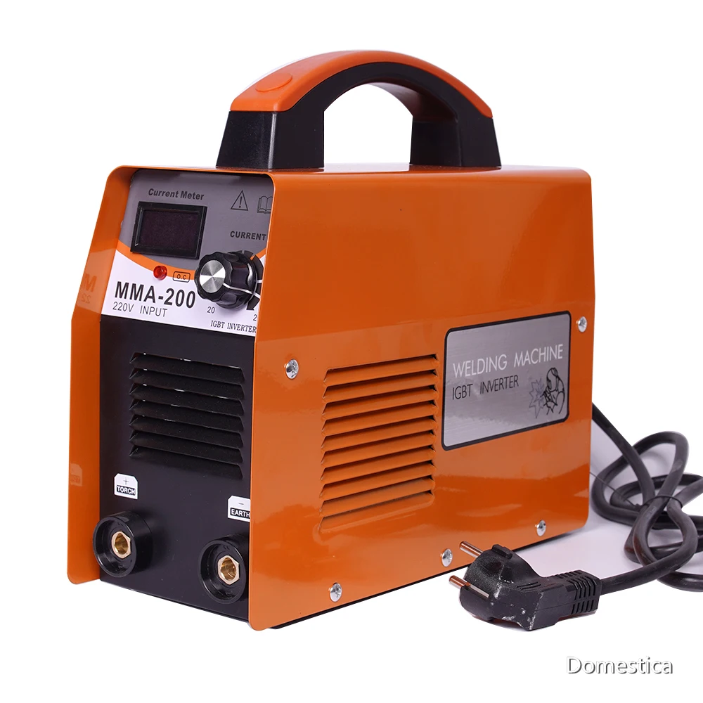 

MMA-200 Inverter Welding Machine IGBT Technology IP21 Protection Grade New Household Lightweight Welding Tools Machines