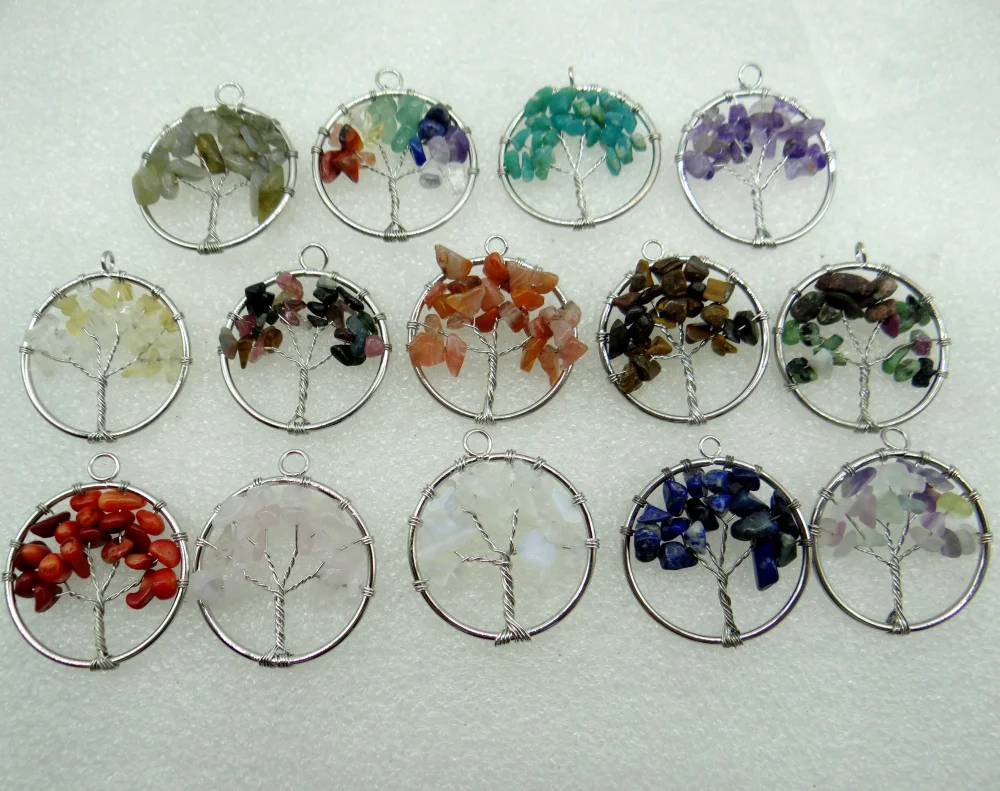 Подвеска Дерево жизни для самостоятельного изготовления украшений ожерелья 30 мм