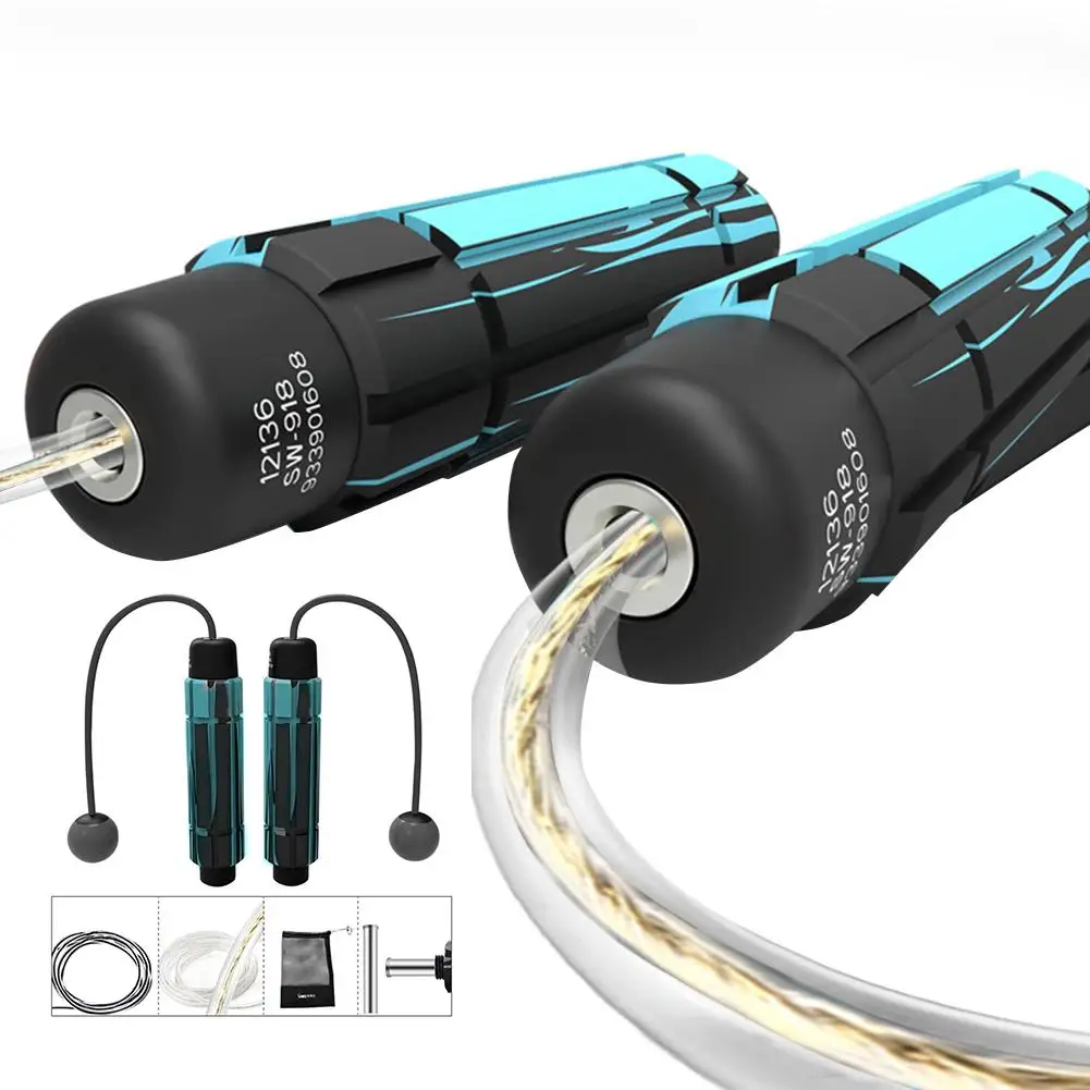 Утяжеленная Скакалка для фитнеса профессиональные скакалки подшипники