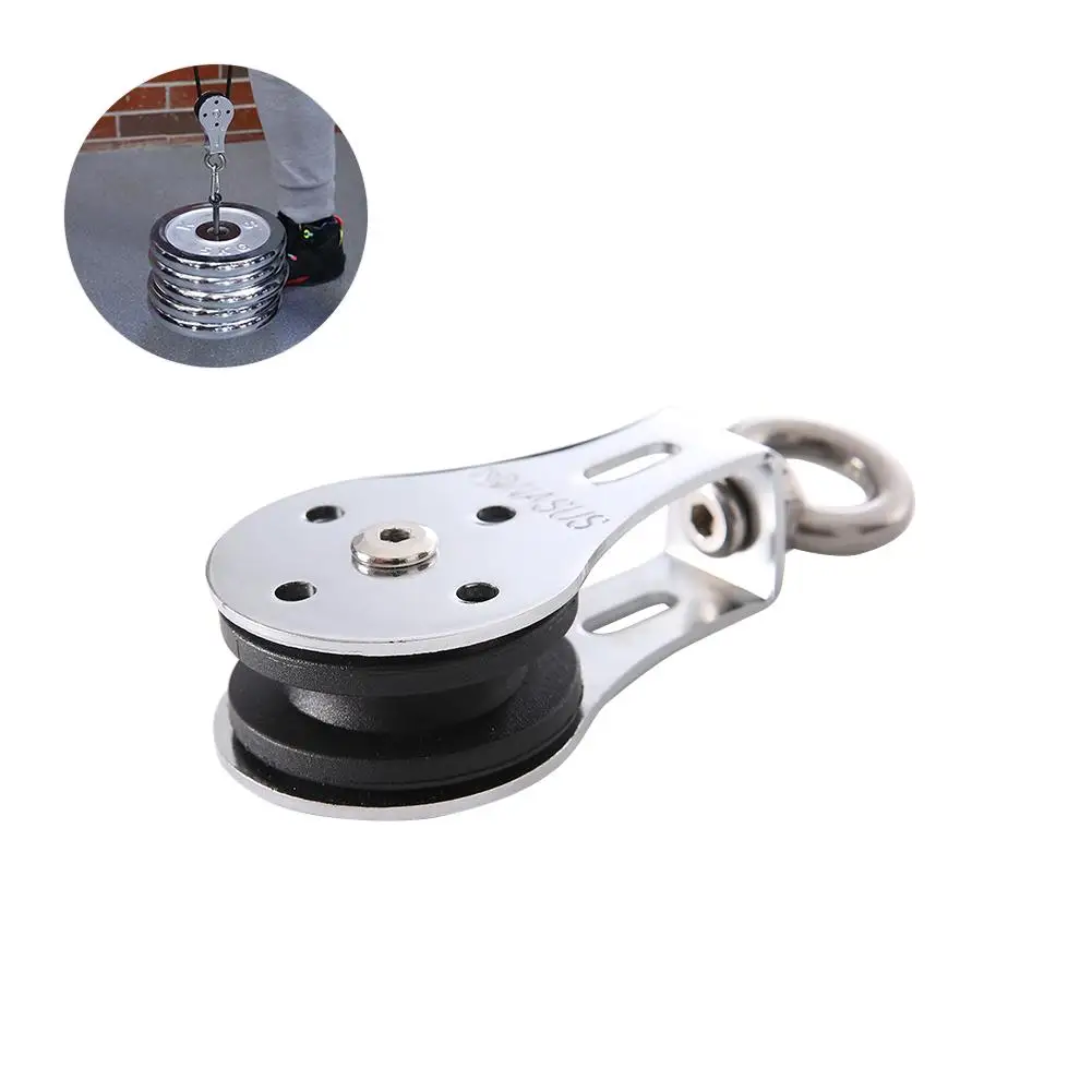 1 шт. подшипник подъемный шкив подвесное колесо тихие подвесные колеса