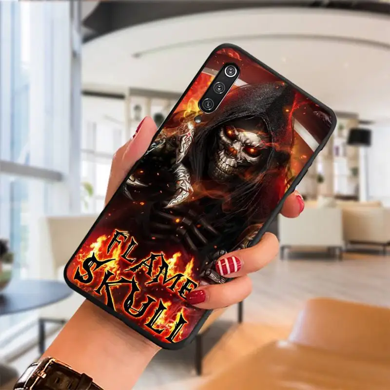 

Skull Grim Reaper Phone Case For Samsung J 2 4 5 6 7 prime pro plus duo Cover Fundas Coque