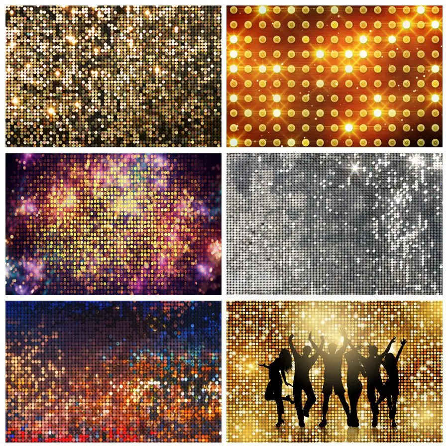 

Laeacco Photo Backgrounds Glitter Abstract Shiny Polka Dots Birthday Party Child Portrait Photographic Backdrop Photocall Studio