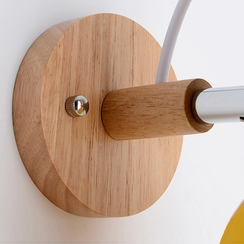 Современная простая настенная лампа светодиодная детская прикроватная