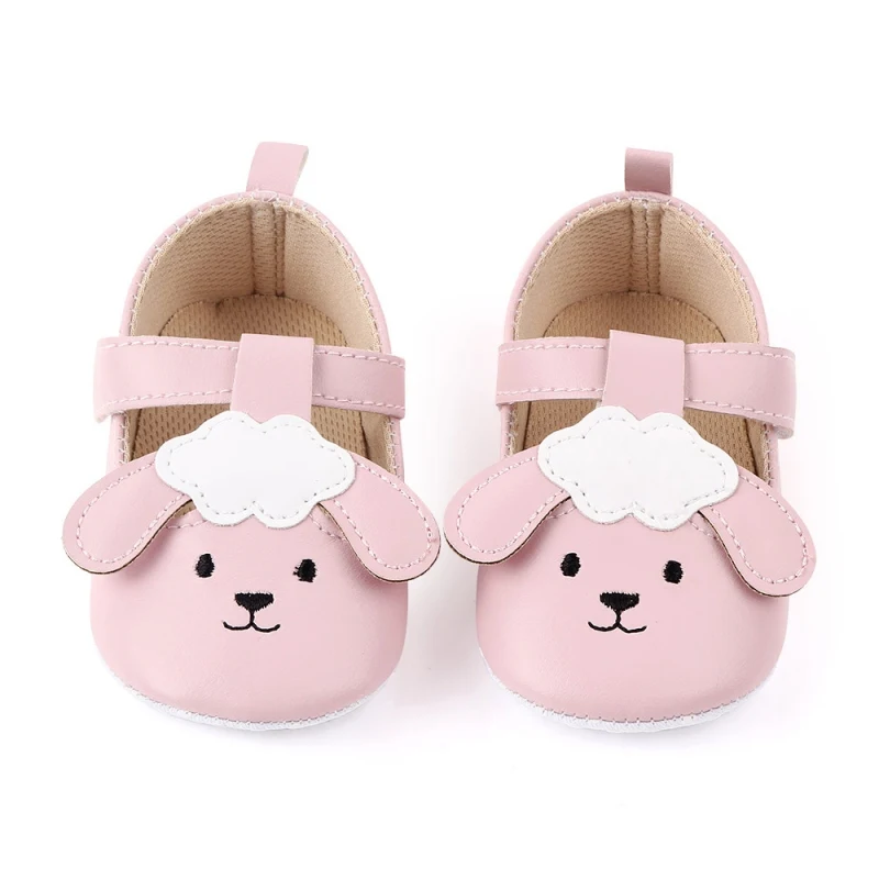 Zapatillas transpirables con estampado de dibujos animados para ni&ntilde;a, zapatos informales antideslizantes para caminar con suela suave, 2021-0