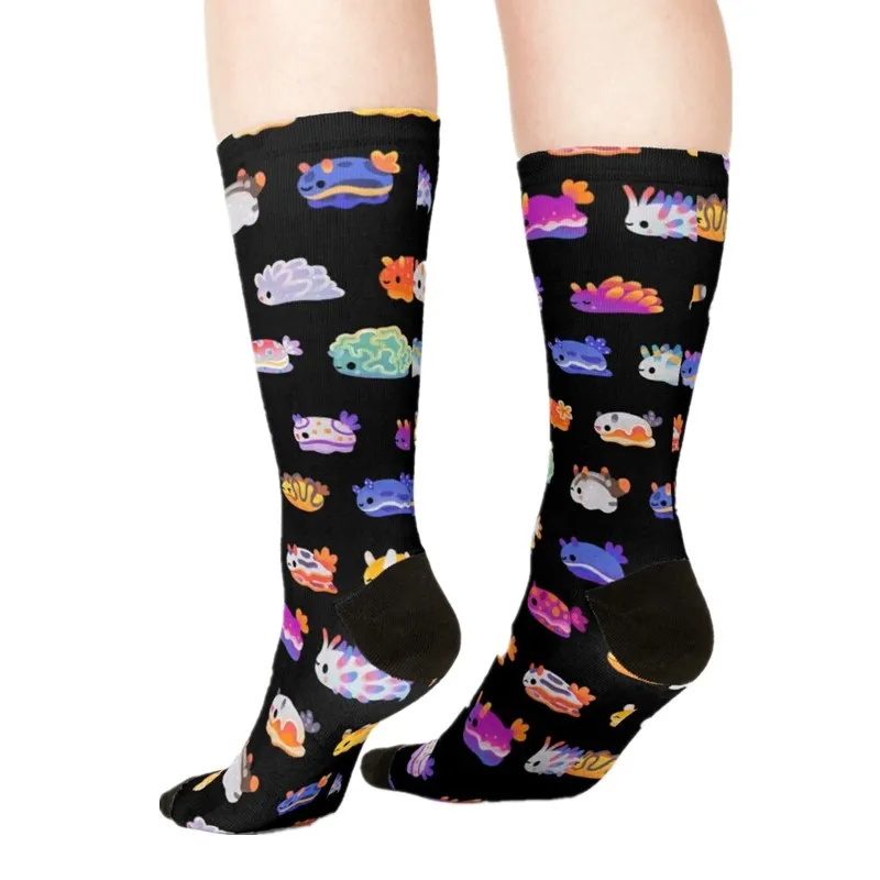 

2021 Women's socks kawaii personality Skull Printed Socks Woman harajuku Happy Funny Novelty cute girl gift Socks for women