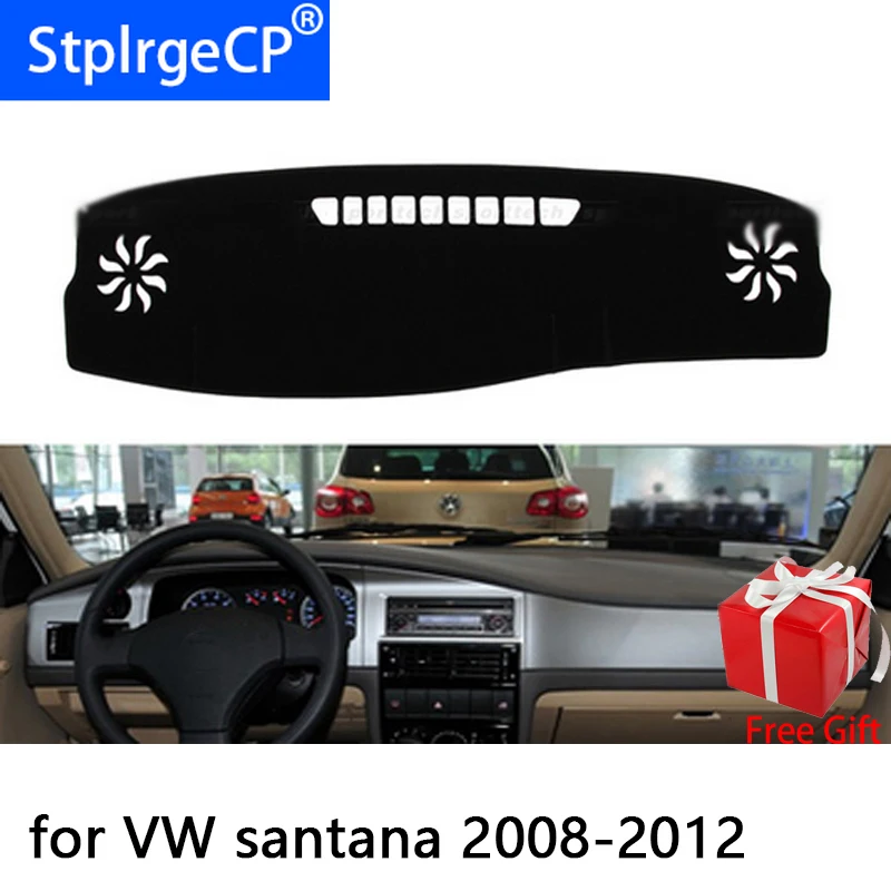 

Для Volkswagen santana 2008 2009-2012 автомобильный Стайлинг тире коврики наклейка на приборную панель крышка козырек от солнца приборная панель ковровые...