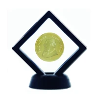1967 south africa krugerrand 1oz gold coin paul kruger token value collectible w plastic frame