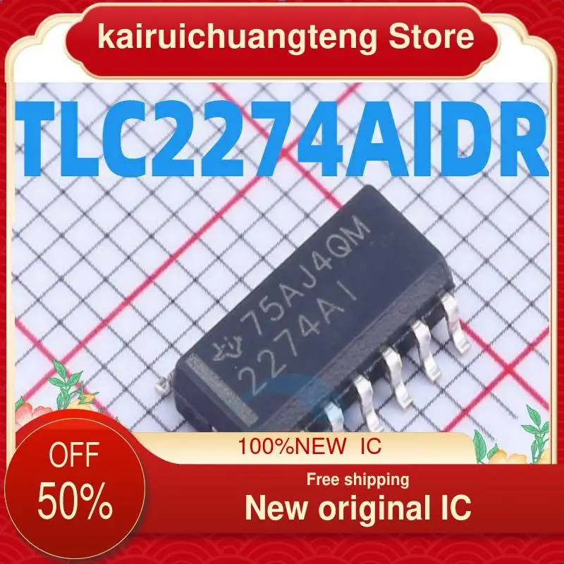 

(1 шт.) TLC2274AIDR 2274AI SOP-14 новый оригинальный четырехканальный операционный усилитель чипа трека-отслеживания