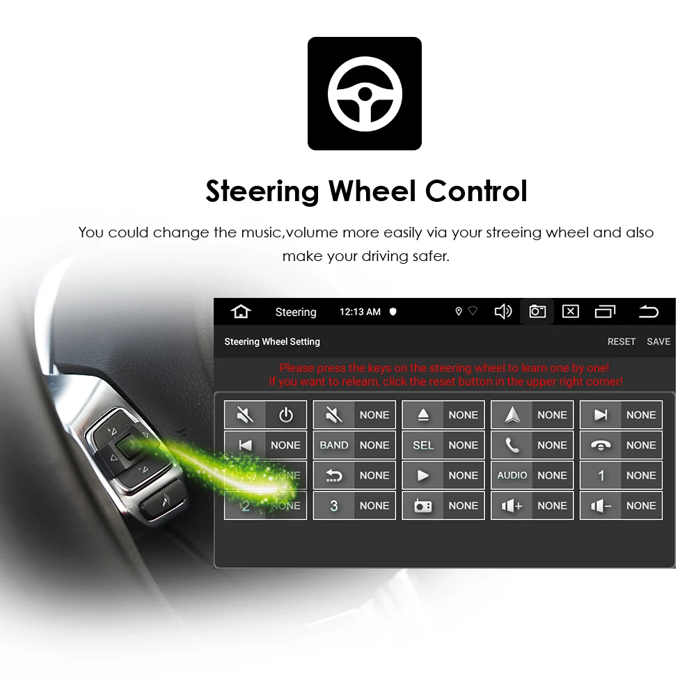 Квадро-ядерная 1Din Android 10 автомагнитола для Jeep CHEVROLET EPICA /JEEP COMPASS/CHRYSLER SEBRING ASPEN 300C CIRRUS 1G RAM 16G ROM on.