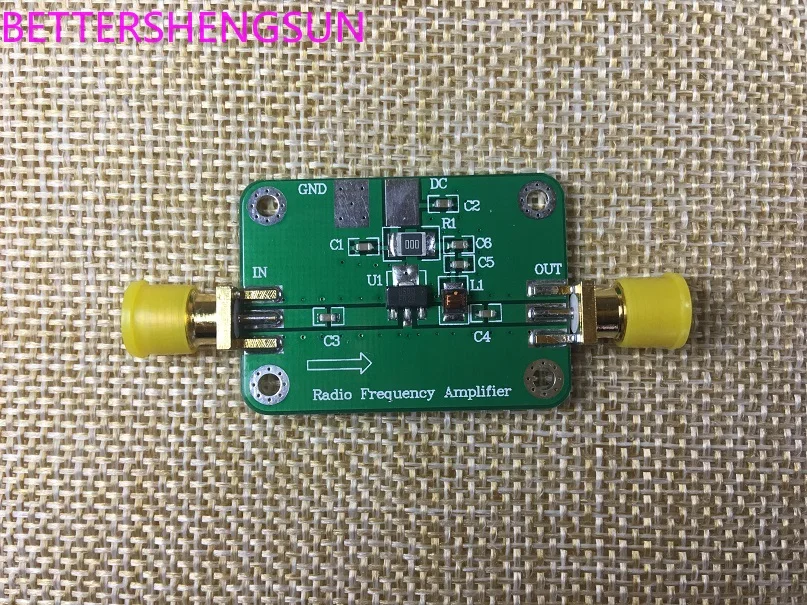 

RF Broadband Medium Power 20mhz-5ghz Amplifier GP:20dB 5V