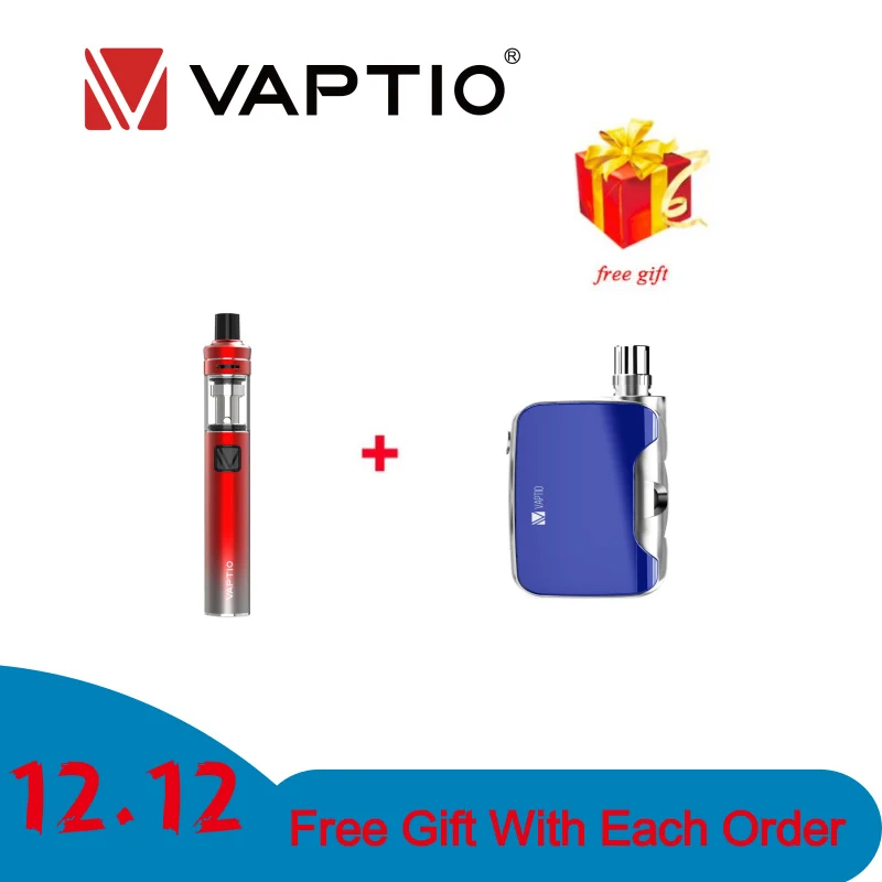 Vaptio Palo Kit& Fusion 50 Вт набор Vape ручка и vape мини мод электронная сигарета - Цвет: Bundle deal
