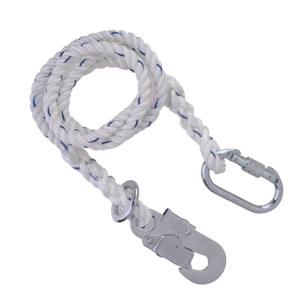 

13 мм лесоводу рок дерево восхождение осень привязь для защиты от строп Канатный карабин