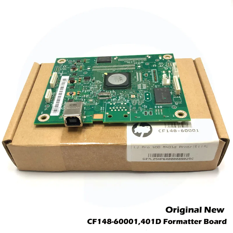 Оригинальный Для HP Pro 400 M401 M401N M401D M401DN M401DW M401DNE форматированная плата CF148 60001 CF149 CF150