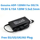 Подлинный адаптер переменного тока Delta ADP-120MH D 19,5 в 120 А Вт для MSI GP70 GP60 GE60 GE70 A12-120P1A A17-120P 1A зарядное устройство