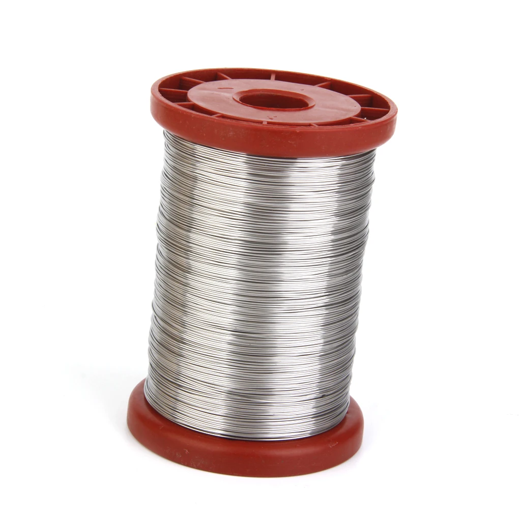 

1 Roll 0.5mm Diameter 500G Stainless Steel Wire for Beekeeping Frame Beekeeping Tool