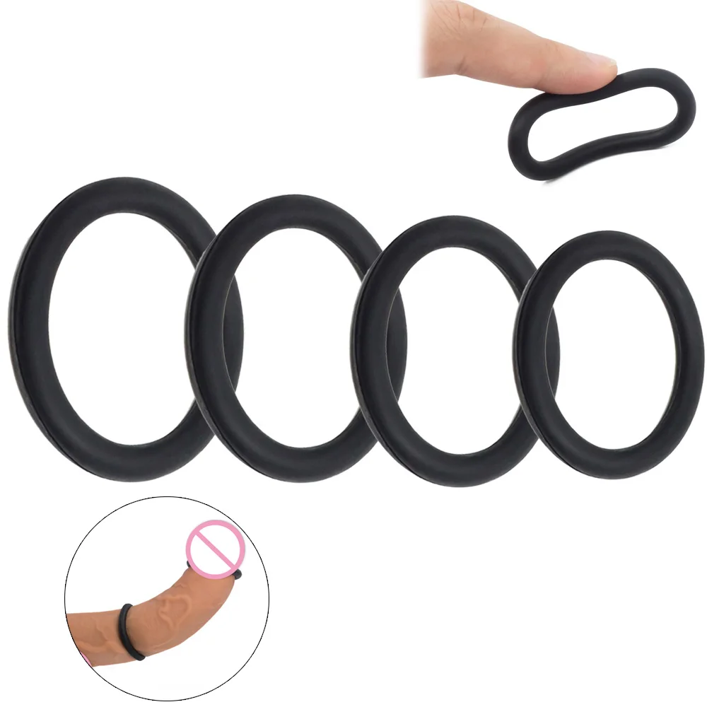 Силиконовое кольцо для пениса пояс целомудрия секс игрушки Кольца Мужская