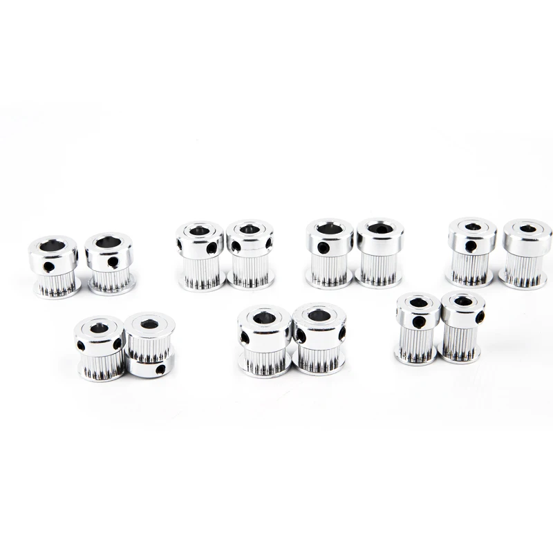 

2PCS 3D Printer Parts 2GT 16 Tooth 20 Teeth Synchronous Wheels Gear Part