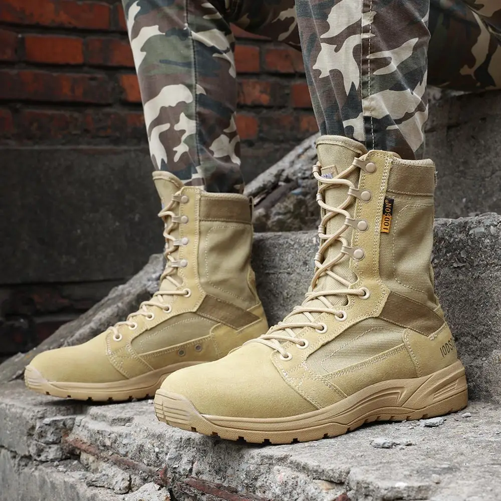 Уличная Мужская прогулочная обувь износостойкие и дышащие тактические