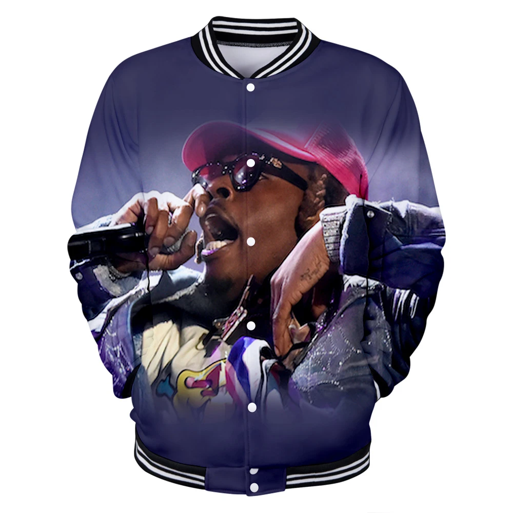 

Pop Rapper Gunna Jacket 3D Fashion Tracksuit Baseball Jackets Women/Men Long Sleeve Coat Harajuku Casual Streetwear Clothes