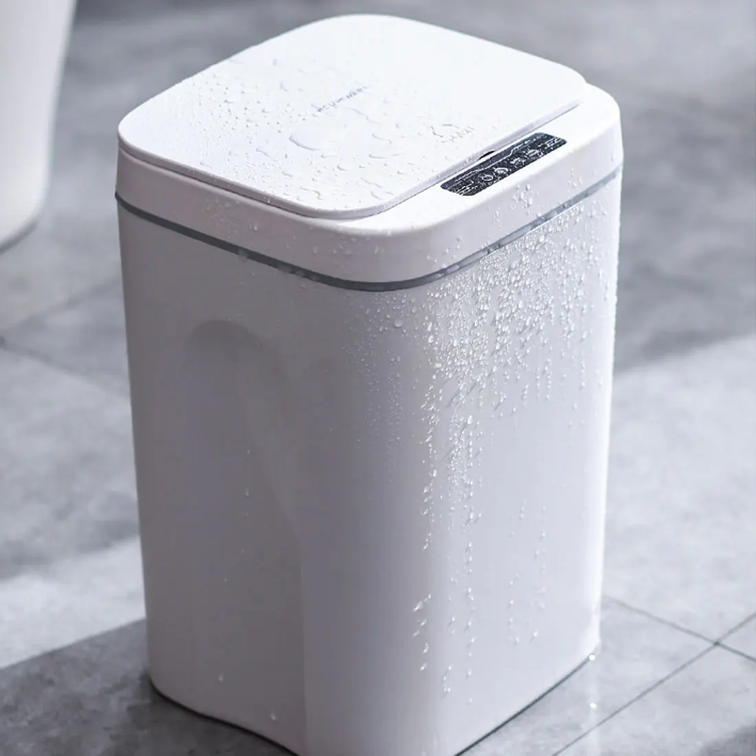 

16L Intelligent Trash Can Automatic Sensor Dustbin Smart Sensor Electric Waste Bin Home Rubbish Can For Kitchen Bathroom Garbage
