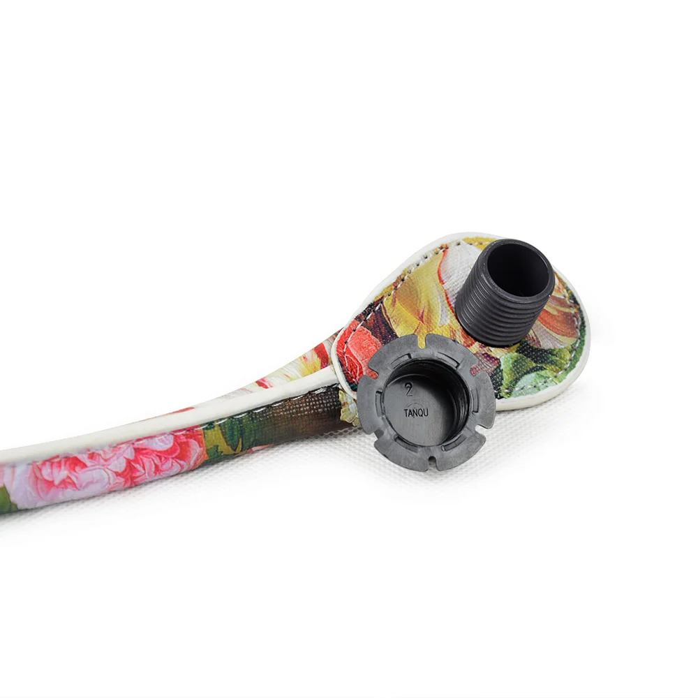 1 пара короткие и длинные ручки из искусственной кожи с цветочным принтом | Багаж