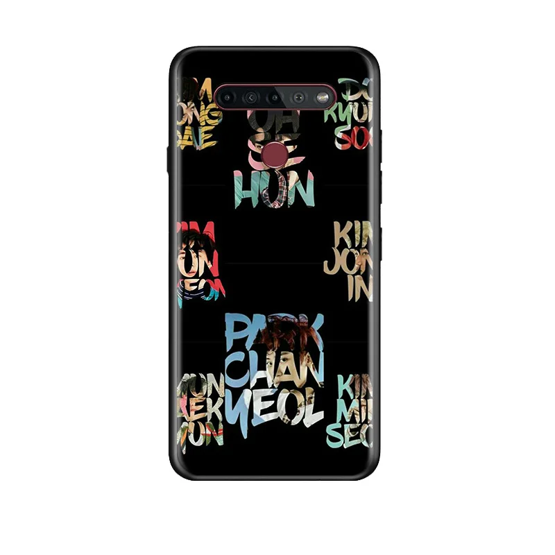 

Handsome exo For LG G8 V30 V35 V40 V50 V60 Q60 K40S K50S K41S K51S K61 K71 K22 ThinQ 5G Phone Case
