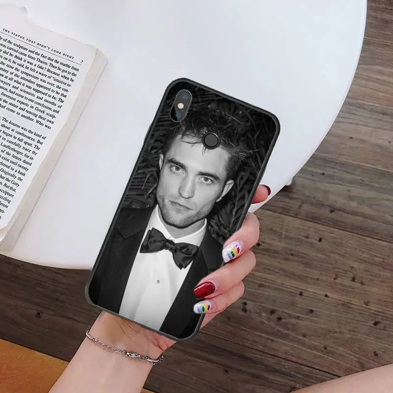 

Robert Pattinson high quality Phone Case For Xiaomi Redmi note 7 8 9 t k30 max3 9 s 10 pro lite