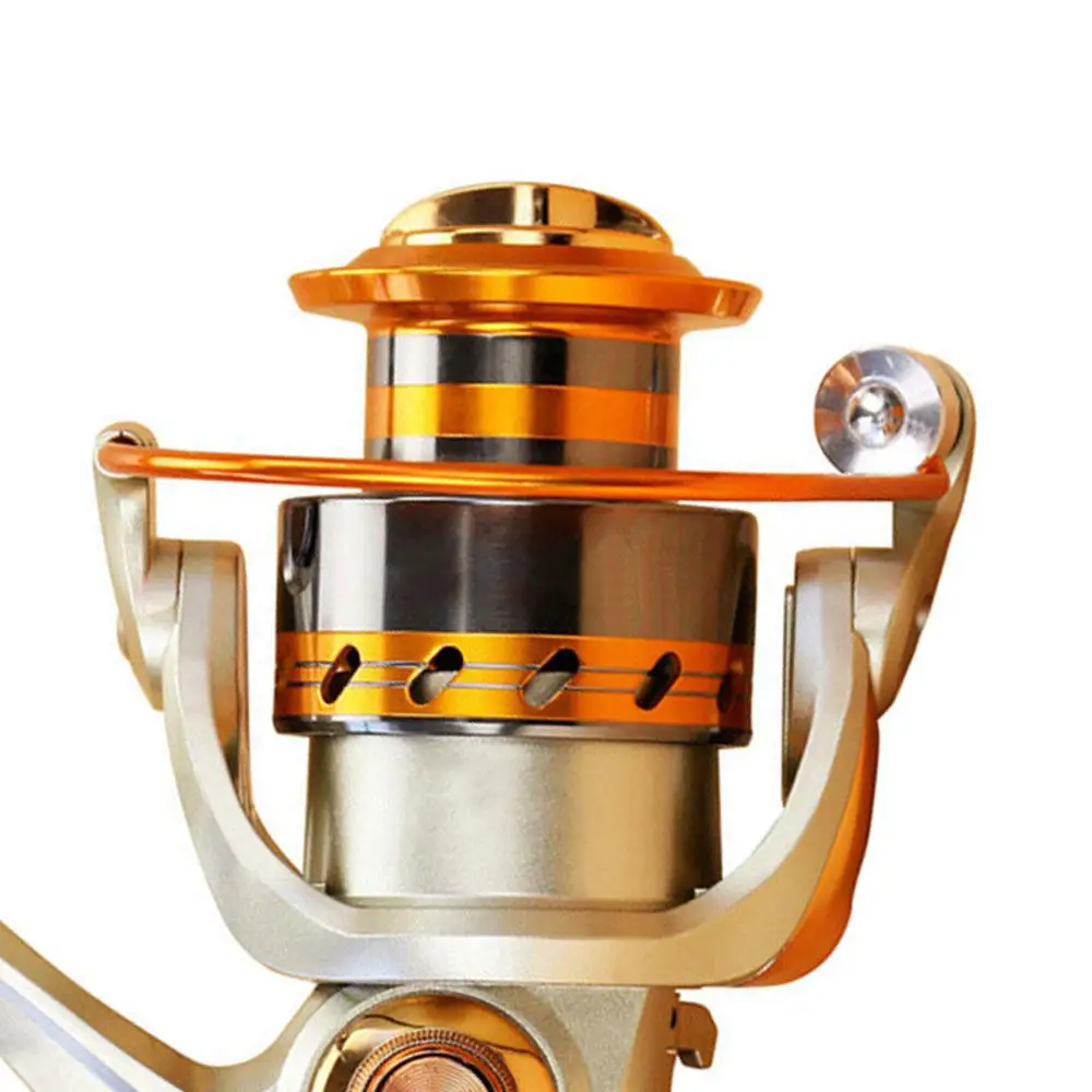 Metal Spool Spinning Fishing Reel 12BB Ball Bearings Carp EF500-3000 Series Mulinelli | Спорт и развлечения