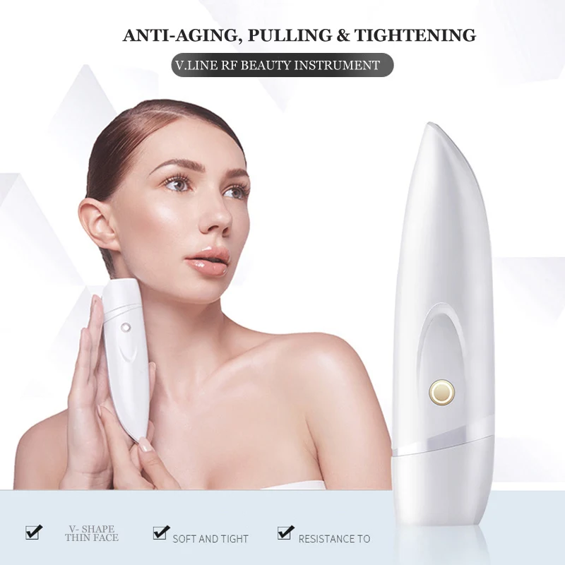 Six Polar RF Face Lifting Tightening Wrinkle Removal Dark Eye bag Reduction Chin Neck Lifting Anti Aging Face Care Device