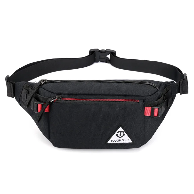 

New Trendy Outdoor Men's Belt Bag Multi-Functional Waterproof Chest Bag Fashion All-Match Shoulder Messenger Bag