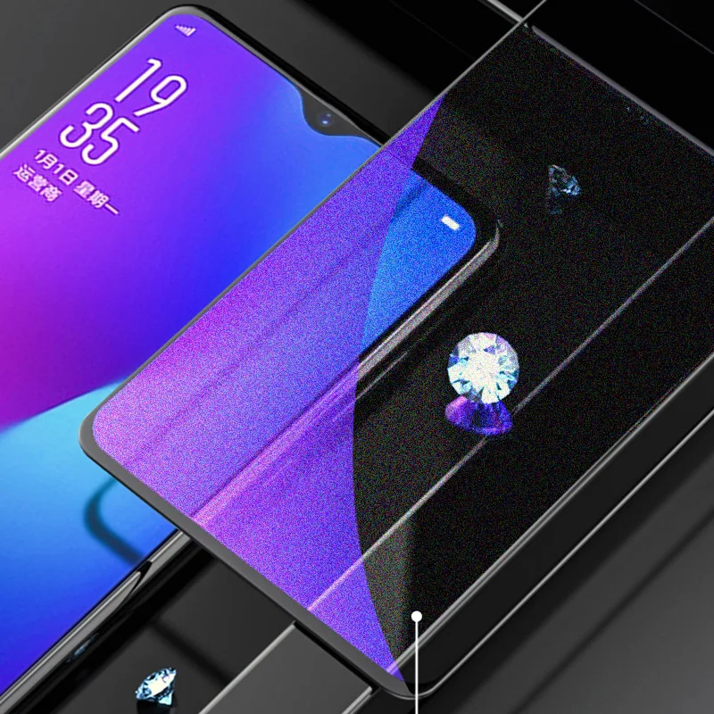 Матовое закаленное стекло с защитой от синего излучения для Xiaomi Redmi Note 8 Pro 8A