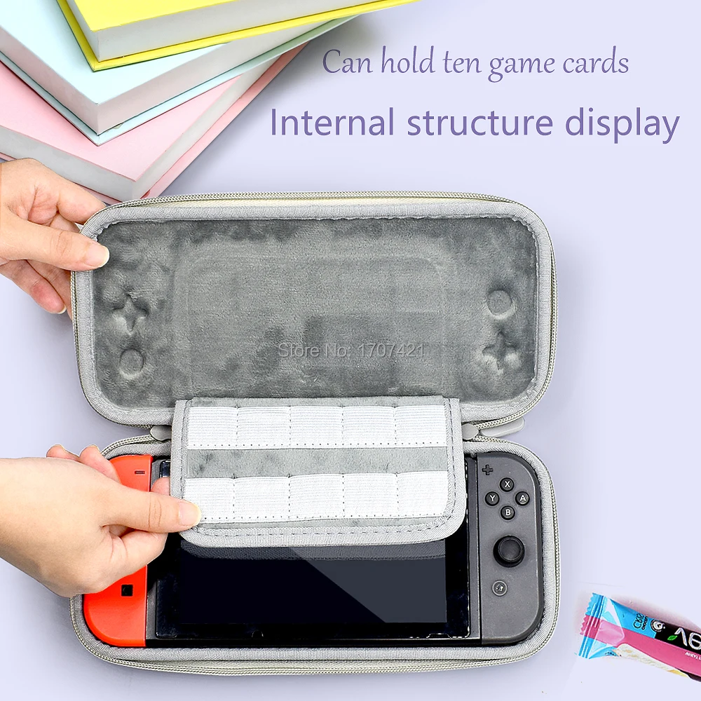 Роскошный жесткий защитный чехол для консоли Nintendos Switch NS водонепроницаемый сумка