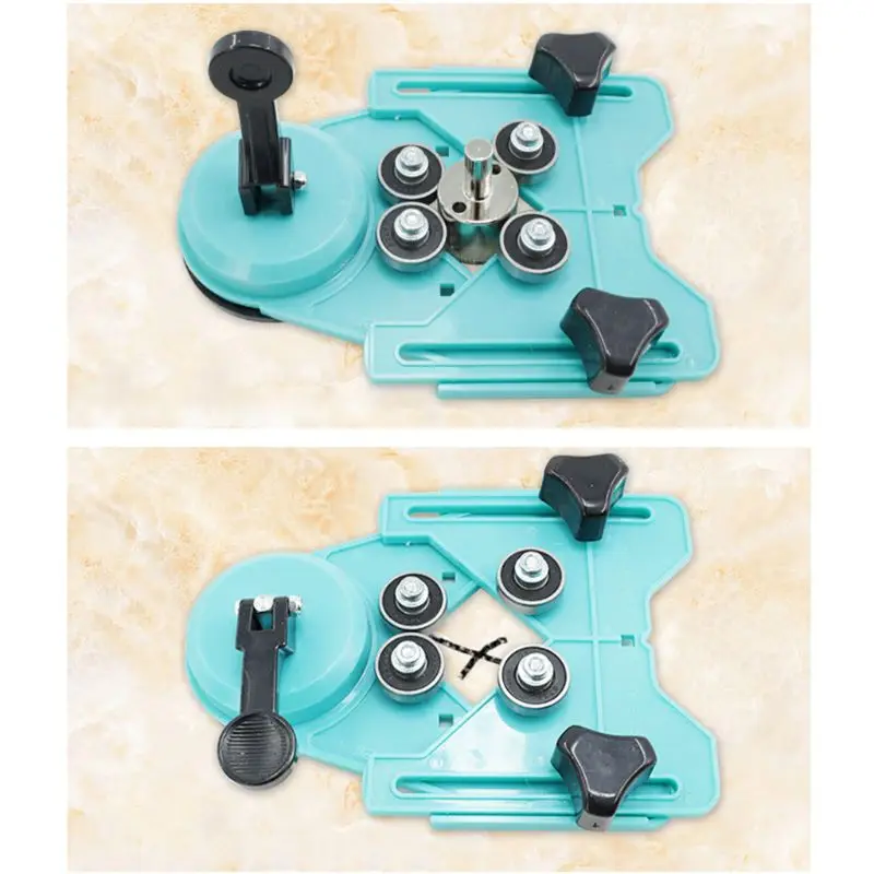

17pcs 4-83mm Tile Glass Hole Saw Openings Locator Drill Guide with Vacuum Sucker